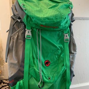 Mammut lightweight hiking backpack